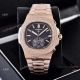 Clone Patek Philippe Nautilus Chronograph Watches Rose Gold and Diamond - Fashion Style (2)_th.jpg